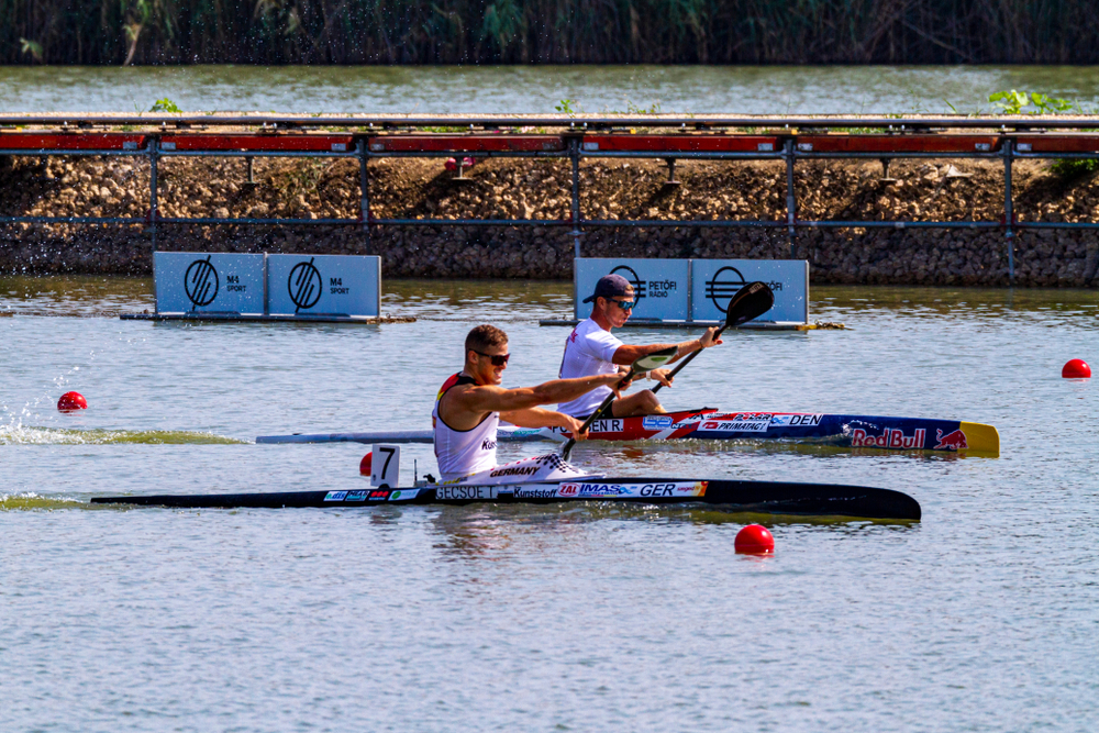 course de kayak