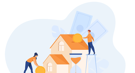 illustration prêt financier