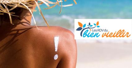 epaule d'une femme bronzée avec crème solaire