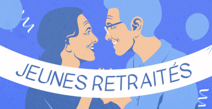 jeunes retraites couple retraités