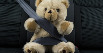 enfants en voiture