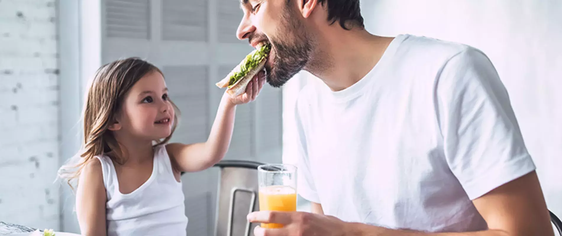 manger, bon pour la santé et pour le moral