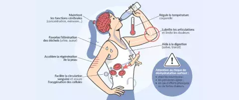 conseils hydratation