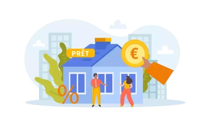 illustration prêt immobilier